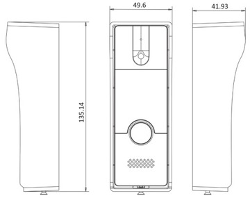 Комплект видеодомофона HIKVISION KIT-D4-PL302
