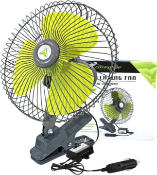 АВТОВЕНТИЛЯТОР 12 В ПОВОРОТНЫЙ ЗАЖИМ