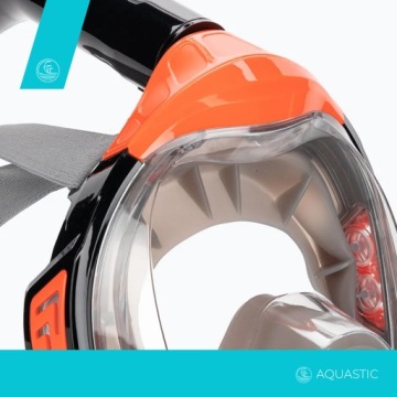 Детская маска SNORKELING AQUASTIC KAI JR XS DIVING MASK WITH TUBE