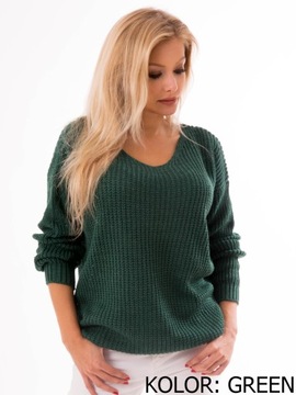 Luźny Milusi SWETER DAMSKI Oversize Dużo Kolorów