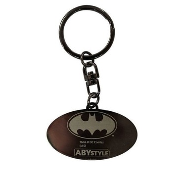 Brelok do kluczy z logo DC Comics Batman gumowy