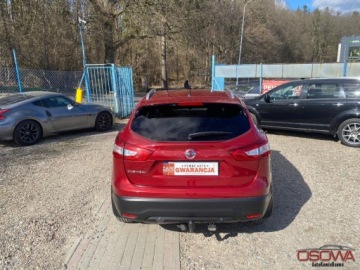 Nissan Qashqai II Crossover 1.2 DIG-T 115KM 2017 Nissan Qashqai 1.2i turbo full opcja ledy kamery 360 skory Navi bezwypadk, zdjęcie 12