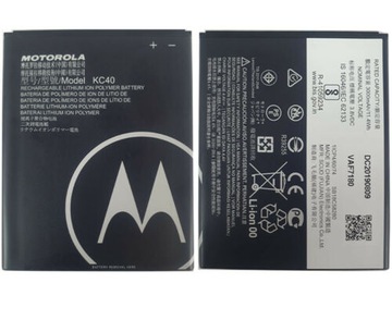 НОВЫЙ ОРИГИНАЛЬНЫЙ АККУМУЛЯТОР KC40 ДЛЯ MOTOROLA MOTO E6 PLUS
