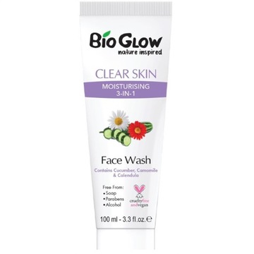 BIO GLOW żel do mycia twarzy 3w1 100ml