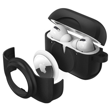 Etui do AirPods Pro 2 /1 Spigen Tag Armor Duo, slot do AirTag, case obudowa