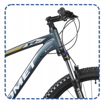 ГОРНЫЙ ВЕЛОСИПЕД MTB 29 ROMET RAMBLER R9.4 SHIMANO С ОСВЕЩЕНИЕМ СВОБОДНАЯ СТОЙКА