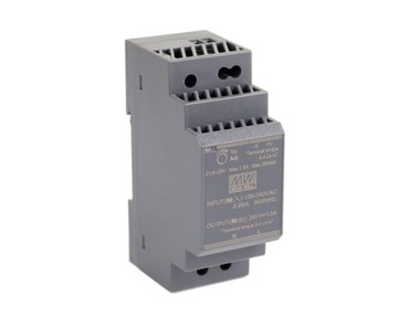 Zasilacz transformator Mean Well na szynę DIN HDR-30-12 30W 12V