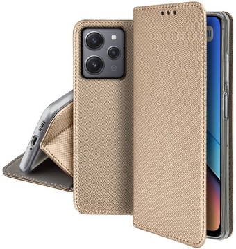 Etui do Xiaomi Redmi 12 4G SMART MAGNET CASE SZKŁO