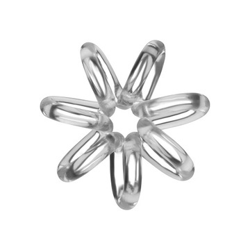 Gumki Do Włosów Transparentne Małe Invisibobble Nano Crystal Clear 3 szt.