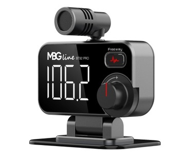 FM-передатчик Bluetooth 5.0, USB-зарядное устройство QC 3.0