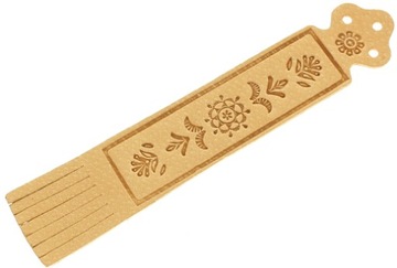 Закладка MILITARY GREEN, натуральная кожа