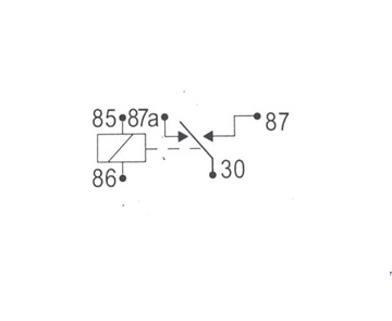 RELÉ VOZIDLOVÝ 4120 40A 12V /2609