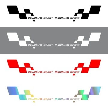 Автомобильная наклейка на зеркало заднего вида, автомобильная гонка, спортивная декоративная наклейка, авто тюнинг, Acce