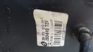 Mercedes W203 Правое зеркало 9 PIN Europa