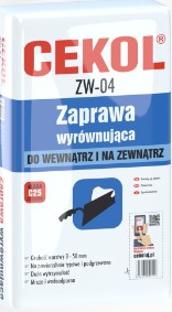 Zaprawa wyrównująca ZW-04 Cekol 5 kg
