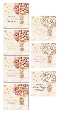 ПРИГЛАШЕНИЕ НА КРЕЩЕНИЕ + ИМЯ + КОНВЕРТ