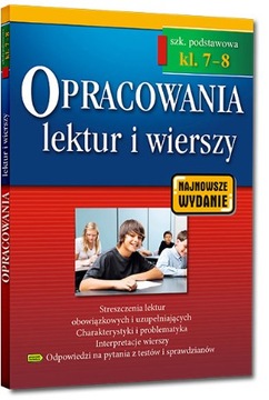 Opracowania lektur i wierszy szkoła podstawowa 7-8 Greg
