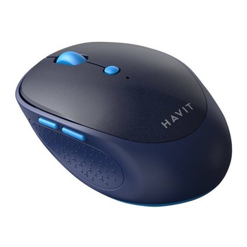 Bezprzewodowa mysz Havit MS76GT Plus 1600 DPI plug&play 2.4 GHz (niebie