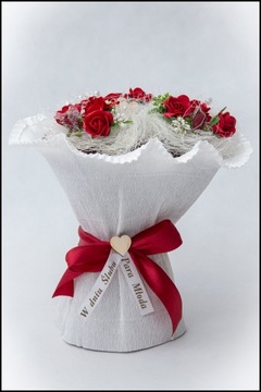 СВАДЕБНЫЙ ПОДАРОЧНЫЙ БУКЕТ ИЗ 3-Х ПОЛОТЕНЦИЙ