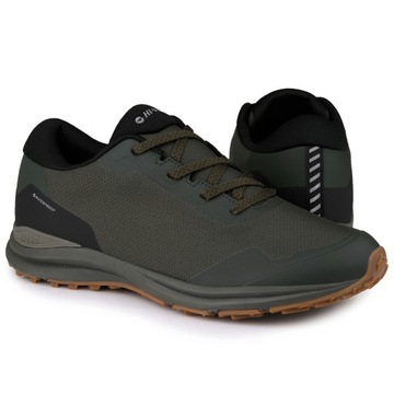 Buty męskie HI-TEC BENARD WP KHAKI WATERPROOF