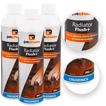JETCHEM жидкость для промывки радиаторов 300 мл