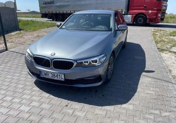 BMW Seria 5 G30-G31 Limuzyna 520d 190KM 2017 BMW Seria 5 2.0 diesel ,salon polska ,zadfbany 2.0 Diesel 190KM, zdjęcie 1