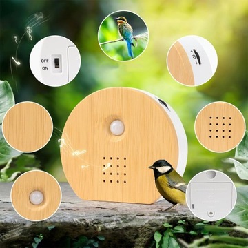 Birdsong Soundbox - Звуковая коробка для щебетания птиц с датчиком движения