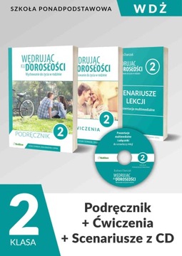 WĘDRUJĄC KU DOROSŁOŚCI KLASA 2 LO PODR+ĆW+SC