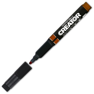 GRANIT MARKER dekoracyjny AKRYLOWY wodoodporny FLAMASTER BRĄZOWY ozdobny