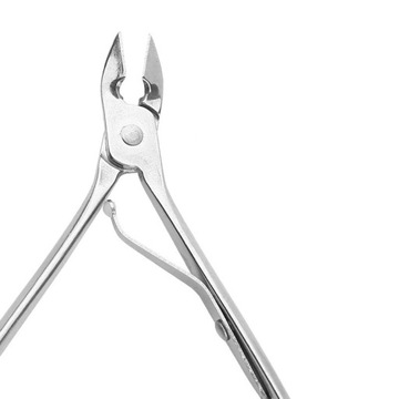 Кусачки для ногтей серебро, 1 пружина 10 мм