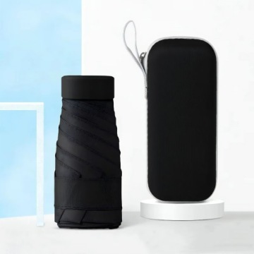 СКЛАДНОЙ МИНИ-РУЧНОЙ ЗОНТ ДЛЯ СУМКИ Карманный ЧЕХОЛ 16,5 СМ