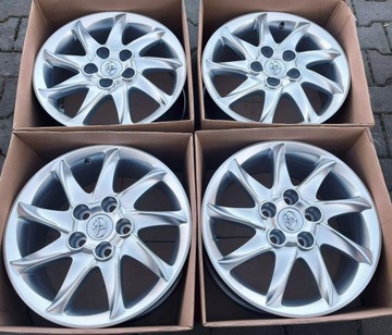 4x FELGI ALU OE TOYOTA COROLLA AURIS + TPMS PZ406