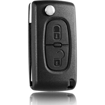 КОРПУС ДИСТАНЦИОННОГО КЛЮЧА ДЛЯ PEUGEOT 207 308 407 PARTNER CITROEN BERLINGO C3 C4