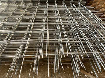 Mata zbrojeniowa stal siatka Fi 8 120x240cm 15x15