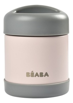 Beaba Pojemnik - termos obiadowy mały 300ml dark mist/light pink