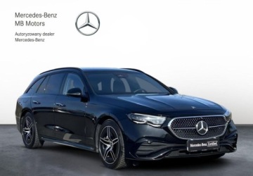 Mercedes Klasa E W214 All-Terrain 2.0 220d 197KM 2025 Mercedes-Benz Klasa E Salon PL 4Matic AMG Line Kamera360 MBUX Hyperscreen, zdjęcie 6