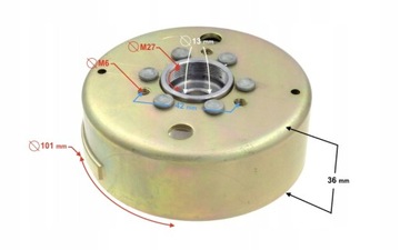 Магнето для скутера 2Т.