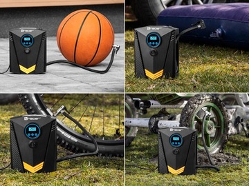 Мини-КОМПРЕССОР АВТОМОБИЛЬНОГО НАСОСА 12 В воздушный компрессор + лампа-фонарик