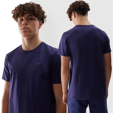 KOSZULKA MĘSKA 4F T-SHIRT BAWEŁNIANY SPORTOWY SS24