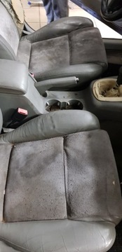 FOTELE KANAPA RECARO PÓŁSKORY ALCANTARA VW PASSAT B5 LIFT EUROPA ANTRACYT