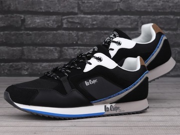 Buty, sneakersy męskie Lee Cooper BLACK/WHITE/BLUE