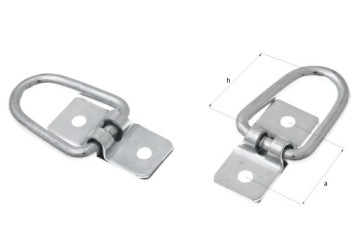 КРУГЛАЯ ПОДВИЖНАЯ РУЧКА БРЕЗЕНТА БОКОВАЯ H-45