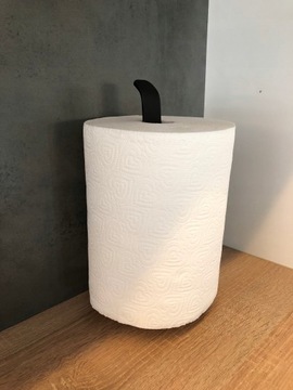 ДЕРЖАТЕЛЬ БУМАЖНЫХ ПОЛОТЕНЦЕВ БЕЗ СВЕРЛЕНИЯ, ЧЕРНЫЙ