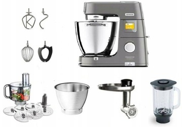 Robot Kuchenny planetarny Mikser Kenwood KWL90.594SI Chef XL Duży zestaw