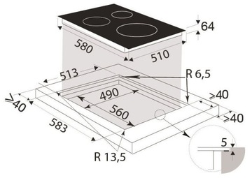 BRANDT BOP7568BB BPG6414B ЧЕРНЫЙ набор AutoCook Studio AGD Ekspert Serwis