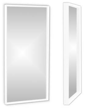 Lustro 140x60 wąska KASETONOWA rama PREMIUM kolory
