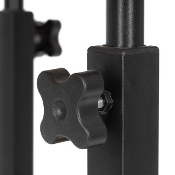 PRZYŁÓŻKOWE BIURKO STOLIK BOCZNY MOBILNE 76-86cm KAWOWY POD LAPTOPA KÓŁKACH