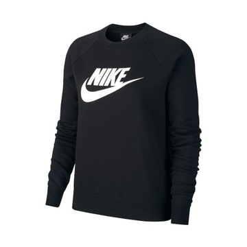 Bluza damska Nike Essentials Crew FLC HBR czarna B