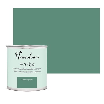 Farba do mebli Newcolours 200 ml ZIELEŃ TROPIKÓW