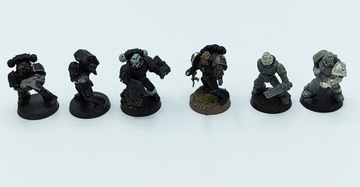 Warhammer 40k Space Marines zestaw 6 figurek